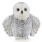 Bearington Blizzard Plush Snowy Owl Stuffed Animal, 10 inches, For Ages 3-14
